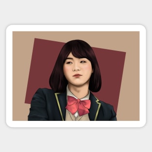 bts suga female Sticker